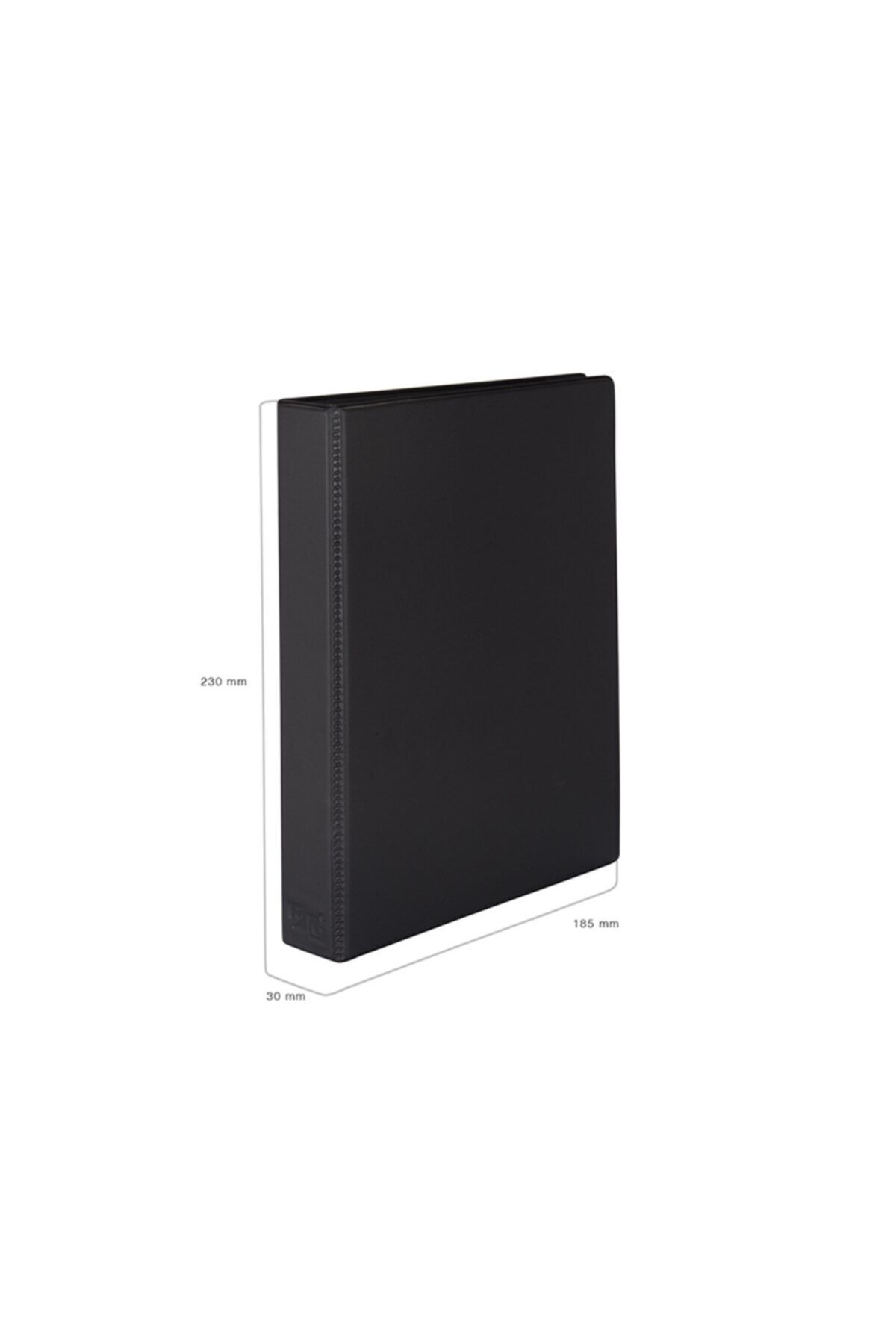 2K-A5 Small Size PVC 4 Ringed Student and Office Type Document Presentation Folder with Inner Pocket 19,5x23 Cm (200 SHEETS) 2
