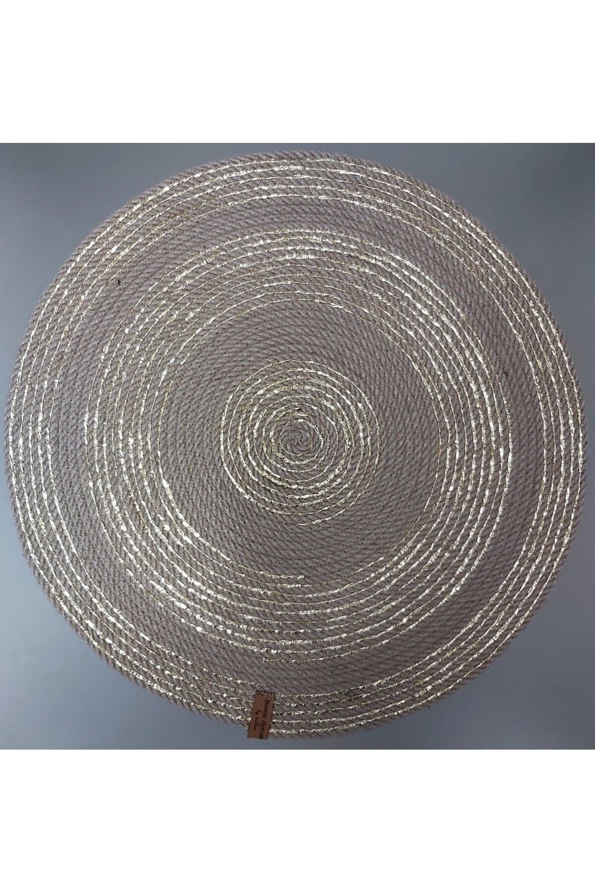 Wicker Cover Wicker Basket Set Decoration Organizer Presentation Bathroom Living Room Kitchen-45x45cm