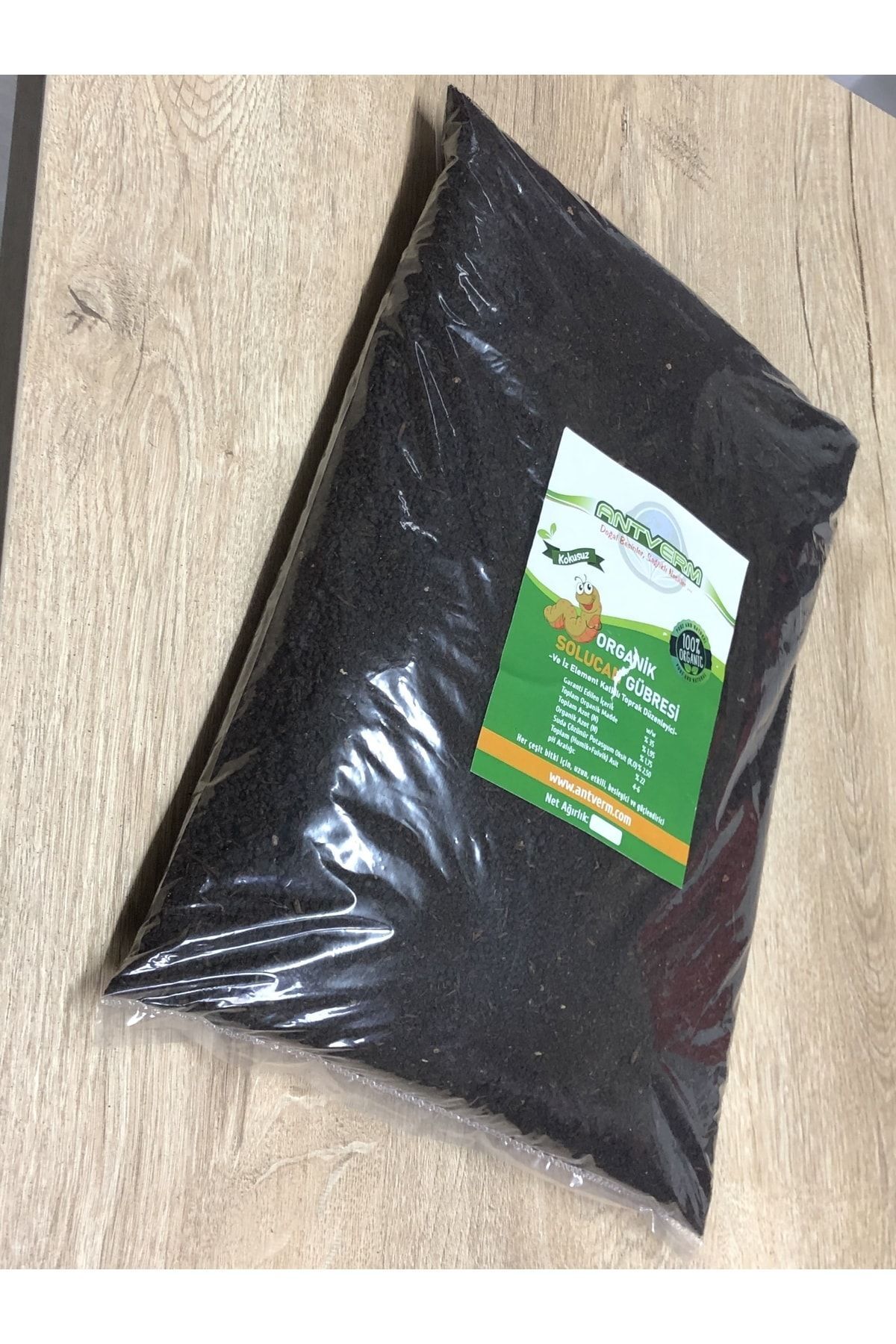 1 Litre Domates Biber Salatalık Patlıcan Kıvırcık Için Organik solucan Gübresi