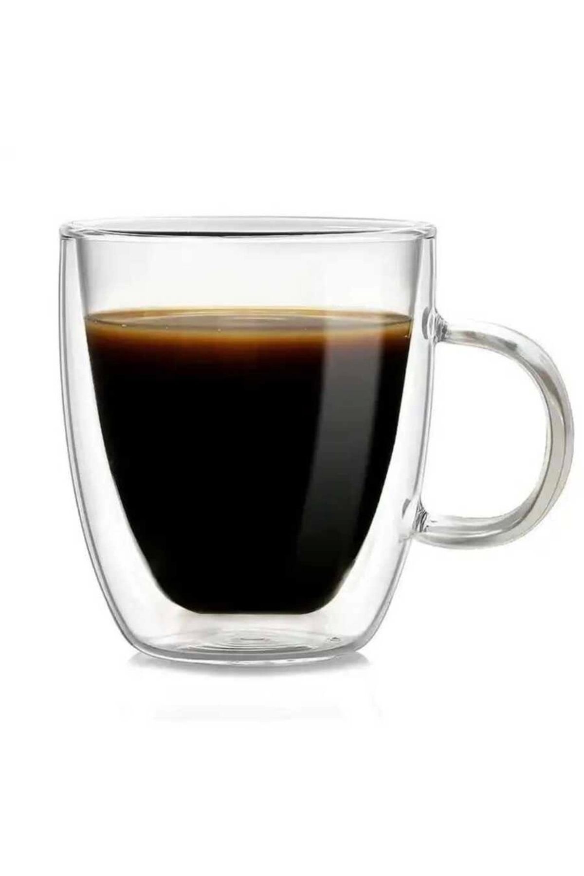 Epinox-Double Layer Glass Cup with Handle 250 ml (Kcb-250) 1