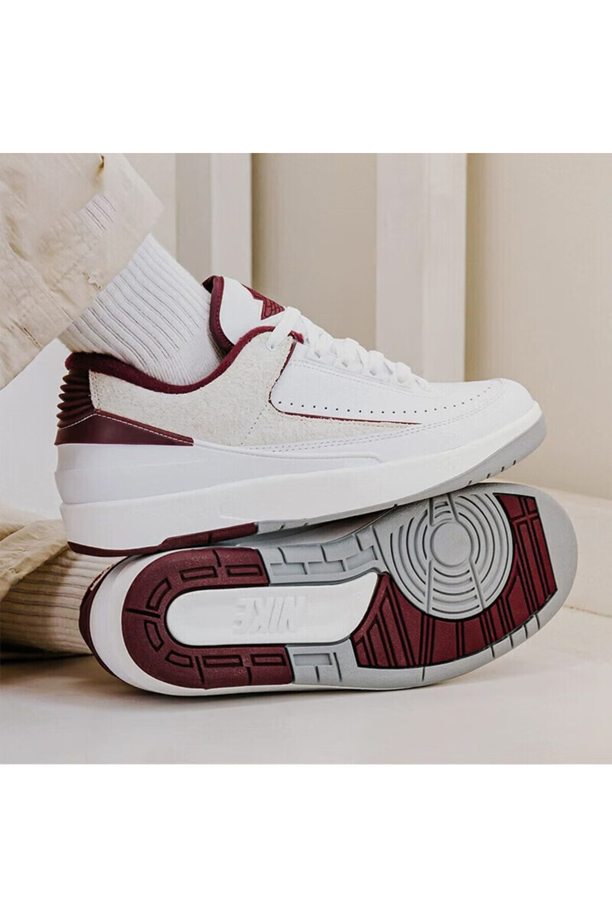 کفش بسکتبال Nike نایکی مردانه Air Jordan Retro 2 Low اورجینال - تصویر 3