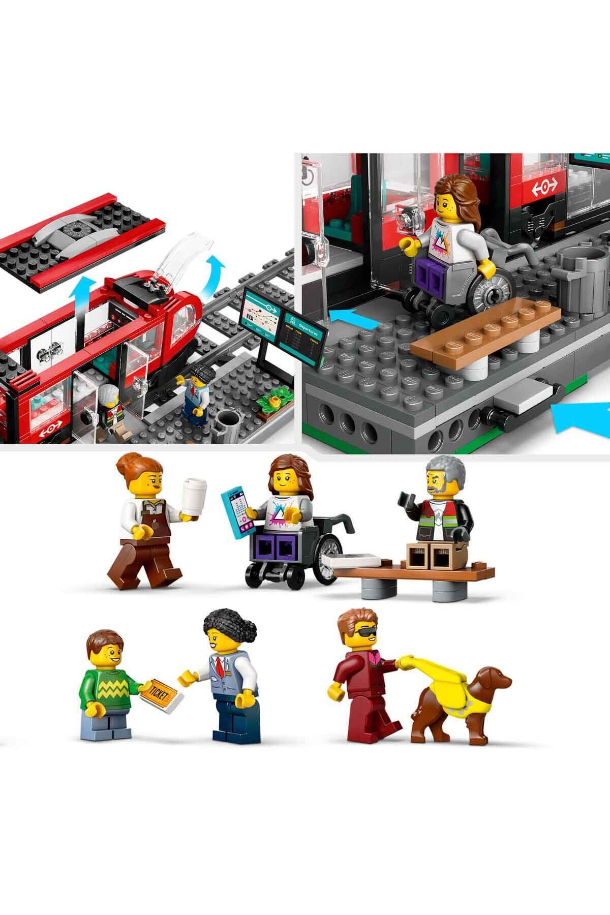 ایستگاه ترولی مرکز شهر ۶۰۴۲۳ - علاقهمندان به قطار اسباببازی و وسایل نقلیه، سنین ۷ سال و بالاتر