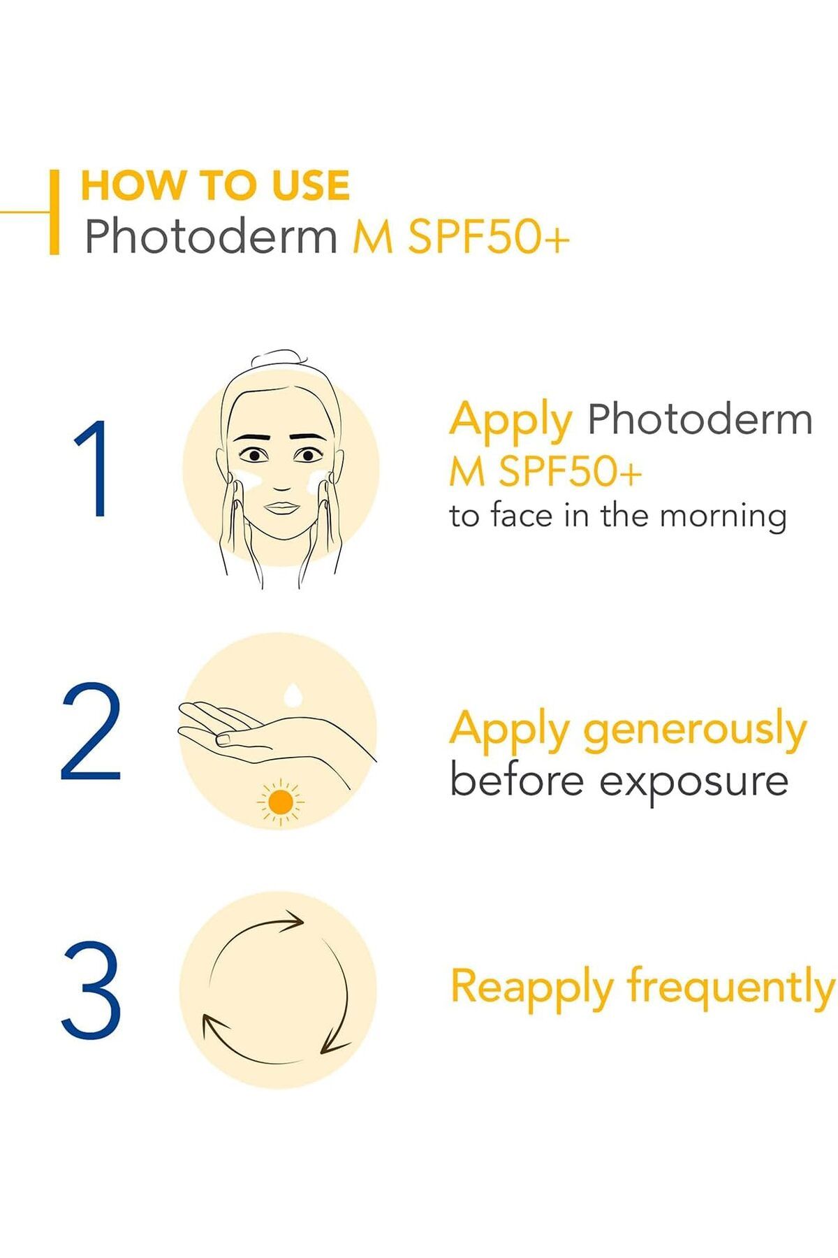 کرم ضد آفتاب فتودرم M SPF50 مخصوص پوست های لک دار طلایی 40ml Bioderma