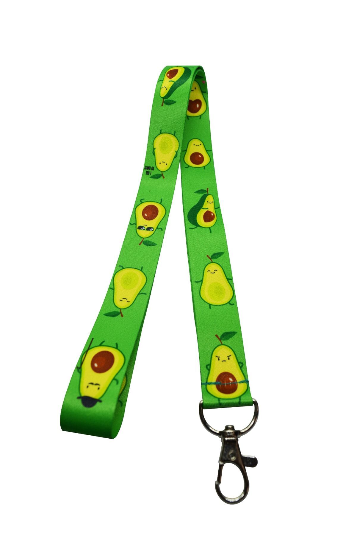 Lion Medikal ve Hazır Giyim Avakado Desenli Boyun Askı Ipi | Kartlık | Telefon Tutucu