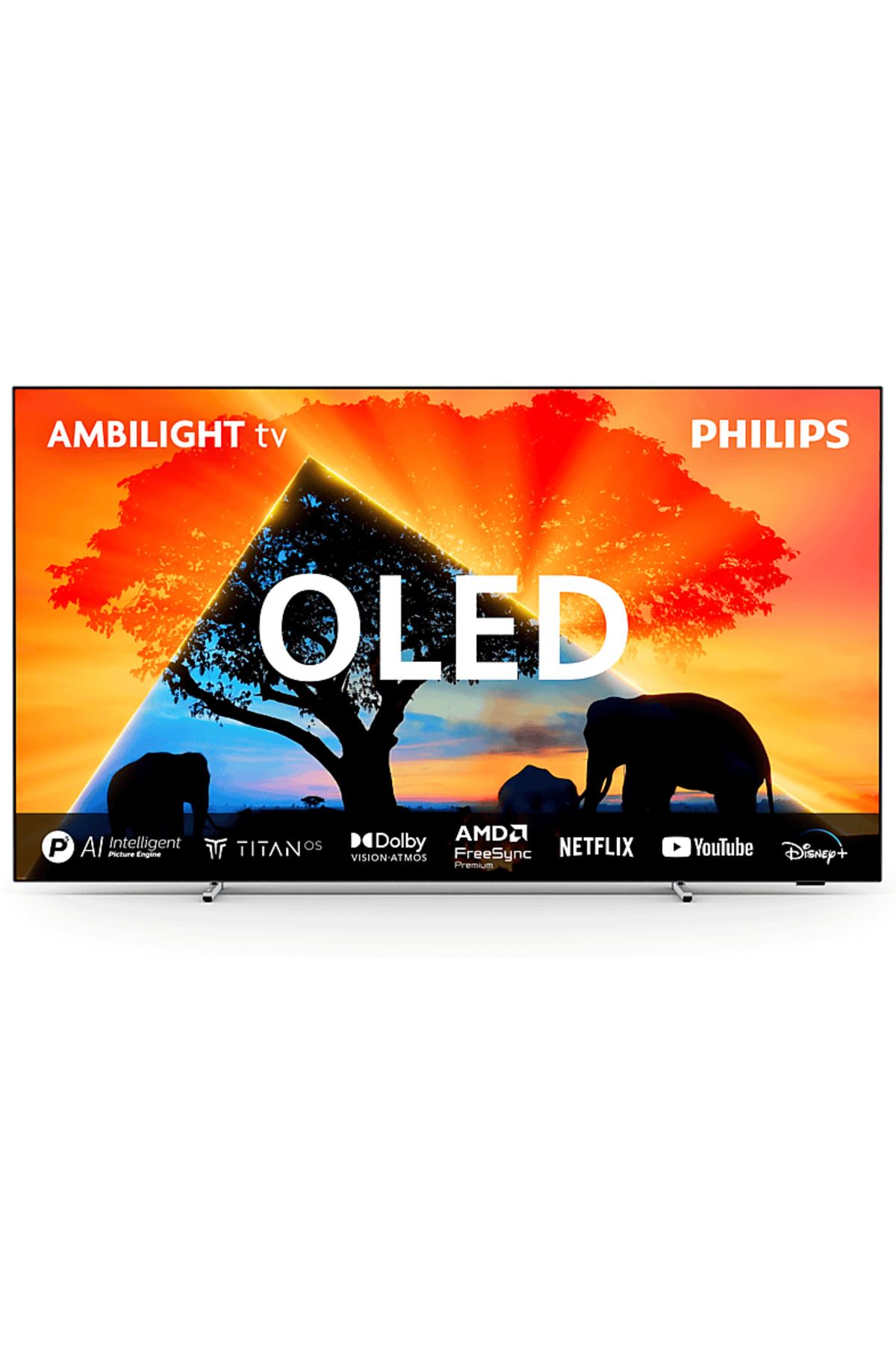 Philips 48OLED759/12 48 inç 121 cm 4K UHD Dolby Vision Dolby Atmos Titan OS Ambilight TV