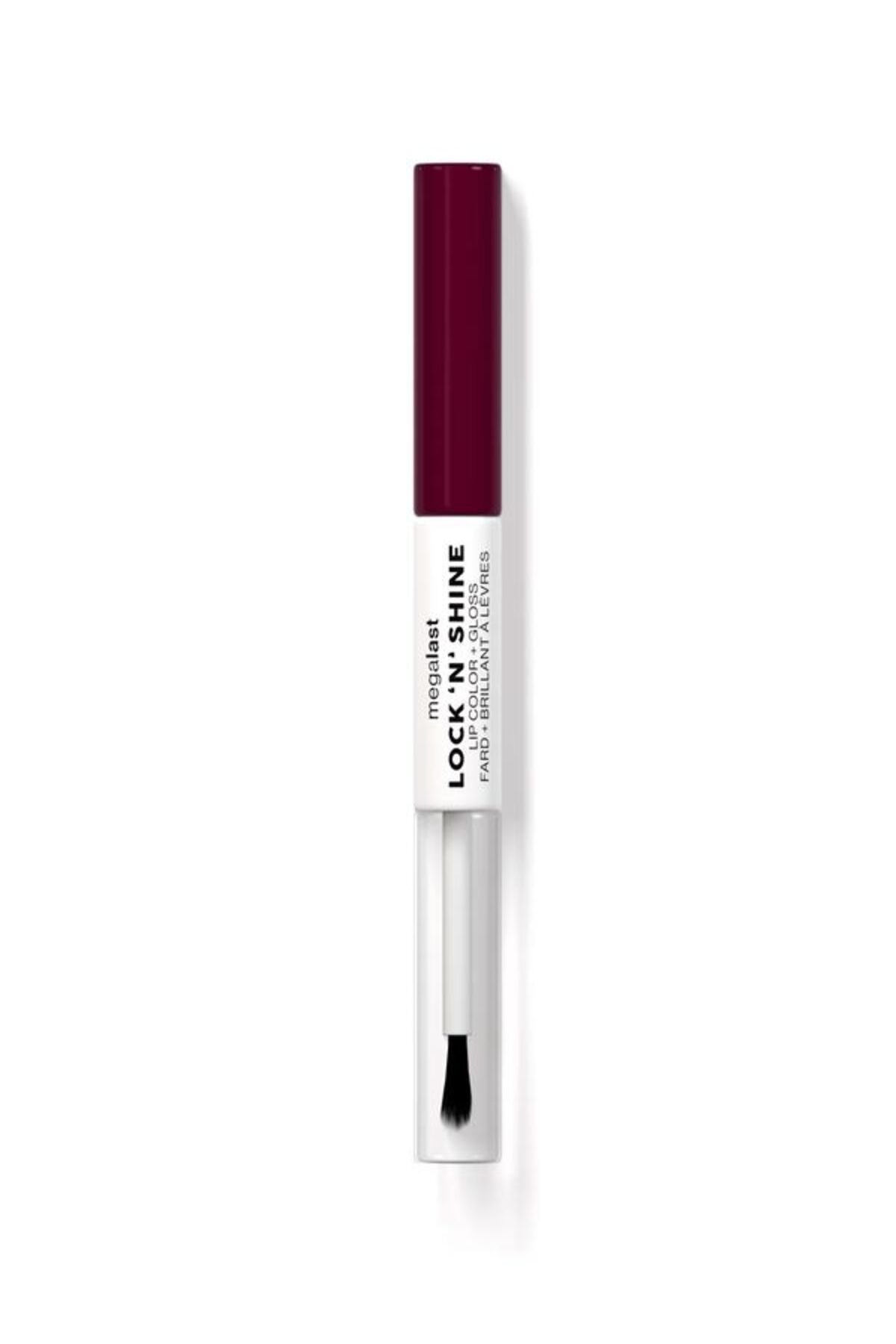 WET N WİLD-Megalast Lock 'n' Shine 2 in 1 - Lip Color Plus Gloss, Colored Lipstick and Shine 2