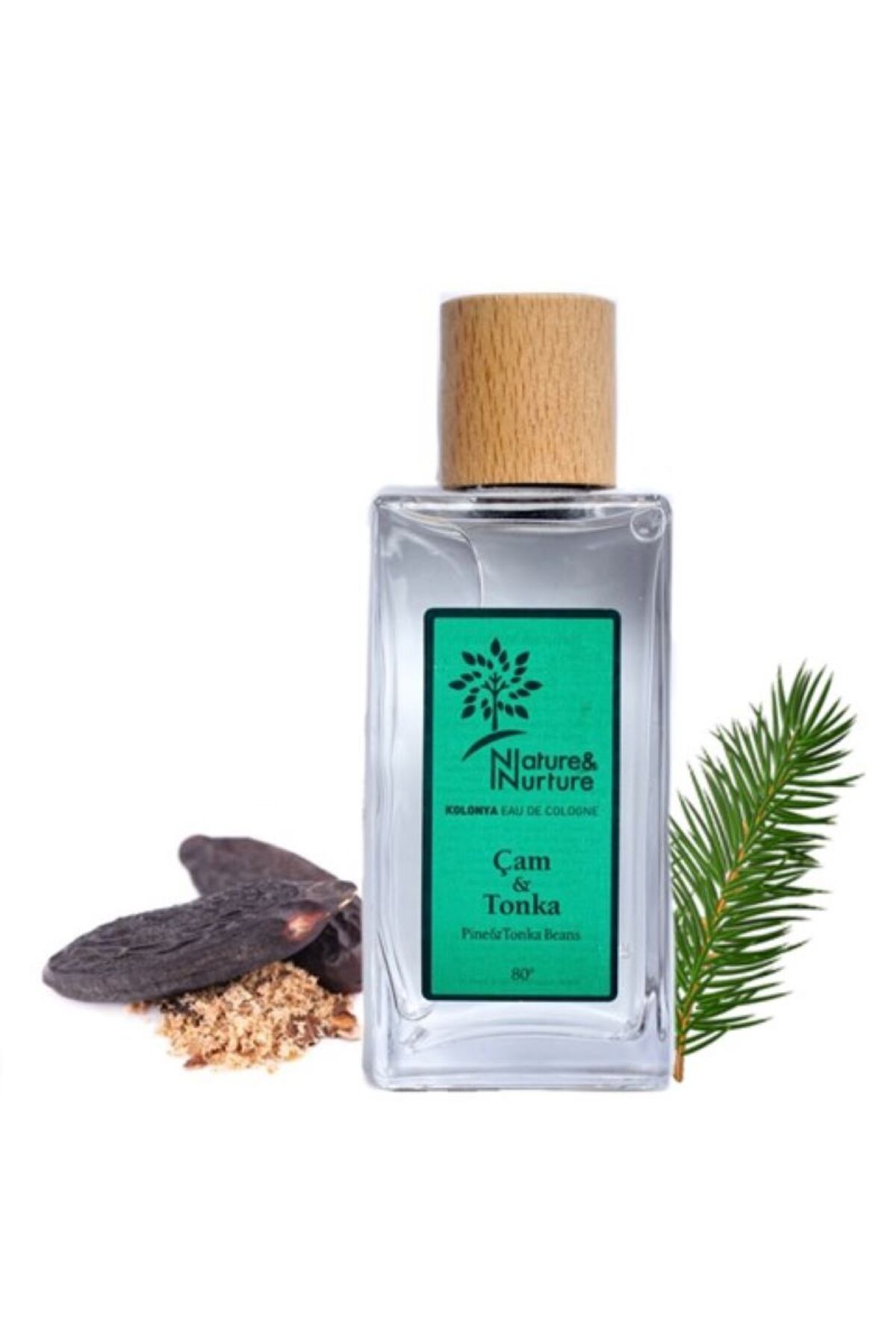 ادکلن Pine & Tonka 80° 190 ml NATURE&NURTURE