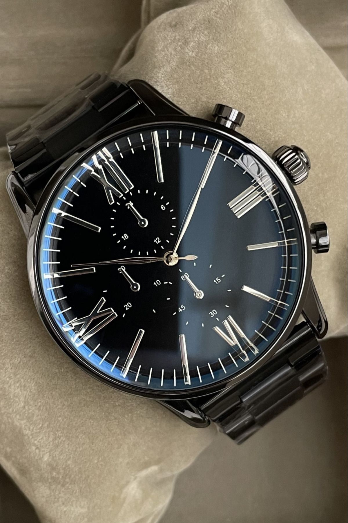 Leerybee-Steel Cord Classic Men's Wristwatch with Special Box Suitable for Sports and Daily Use 3