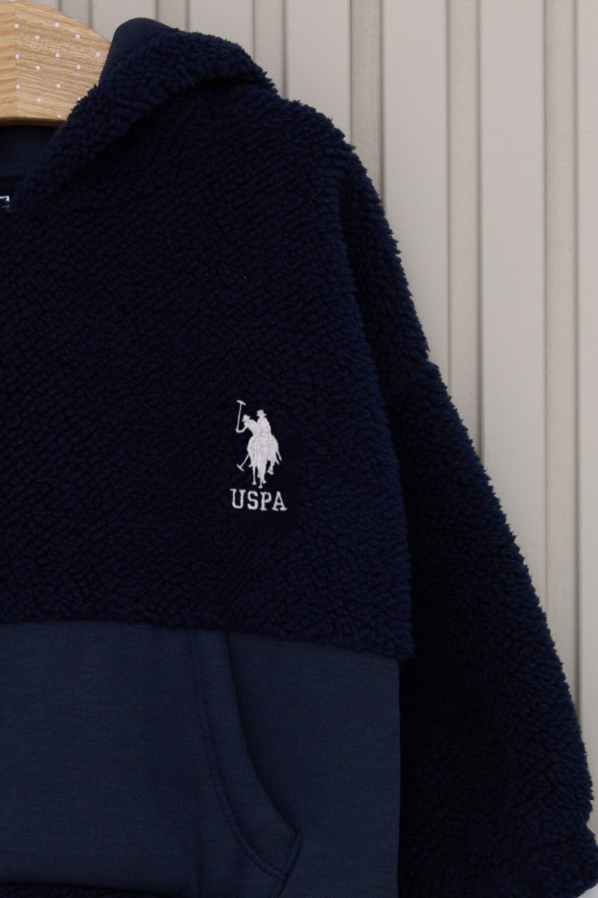 ست نوزاد 2 تکه بیبی بی بی سرمه ای U.S. Polo Assn.
