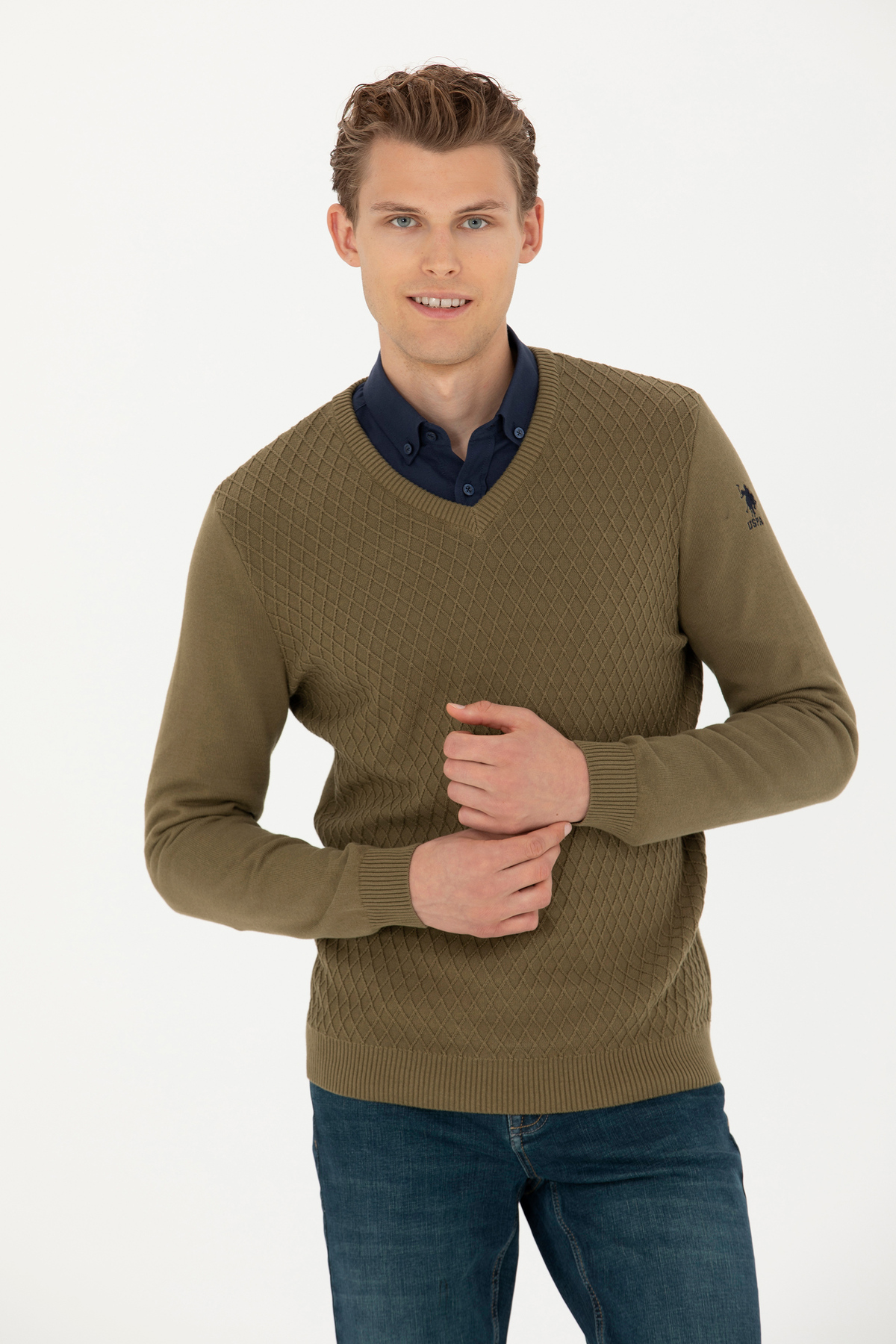 بافت مردانه یو اس پولو | TYC98F421A9A9A4D00 U.S. Polo Assn. - Image 2