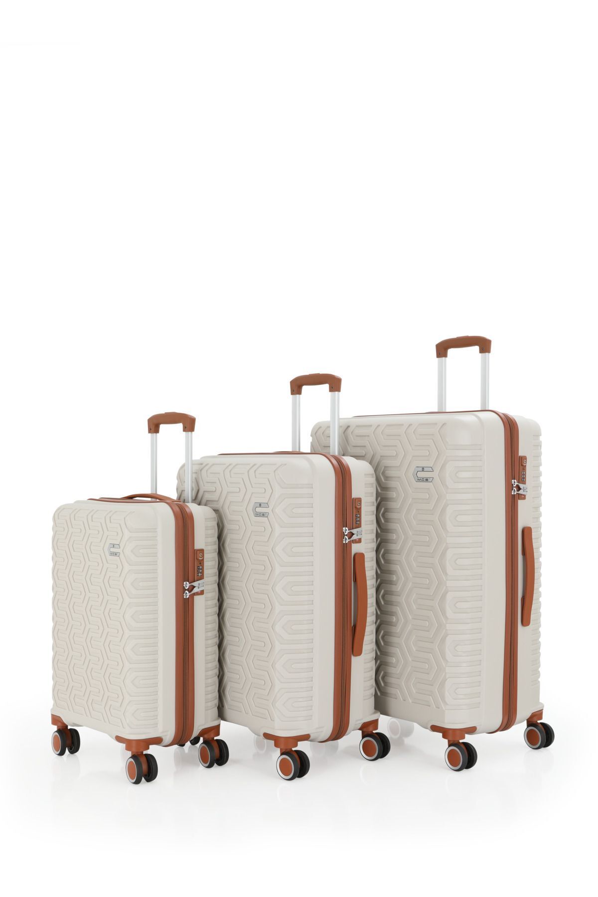 [Üçlü Polipropilen Valiz Seti V377]