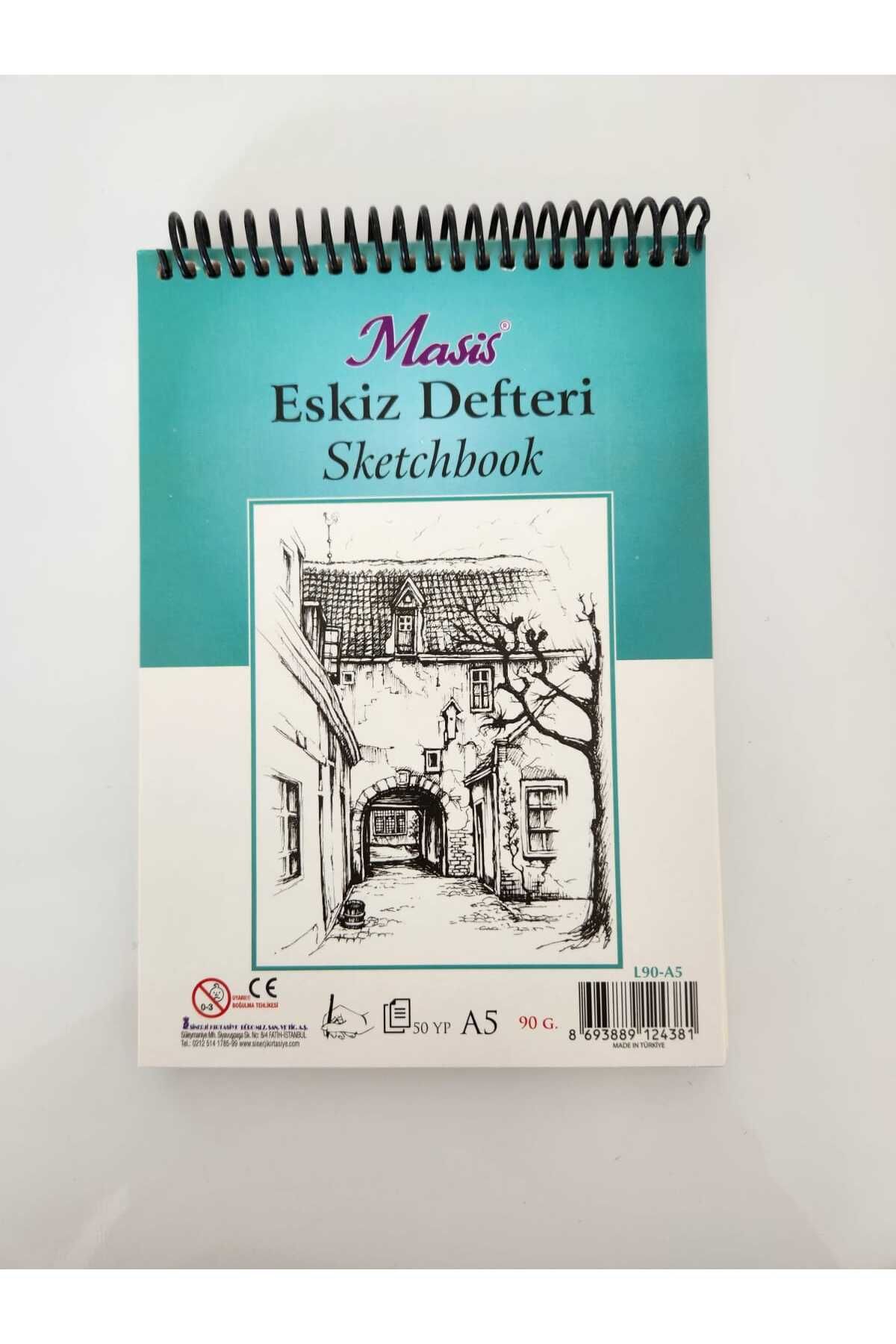 Masis-Caiet de schițe A5 50YP 90Gr 1