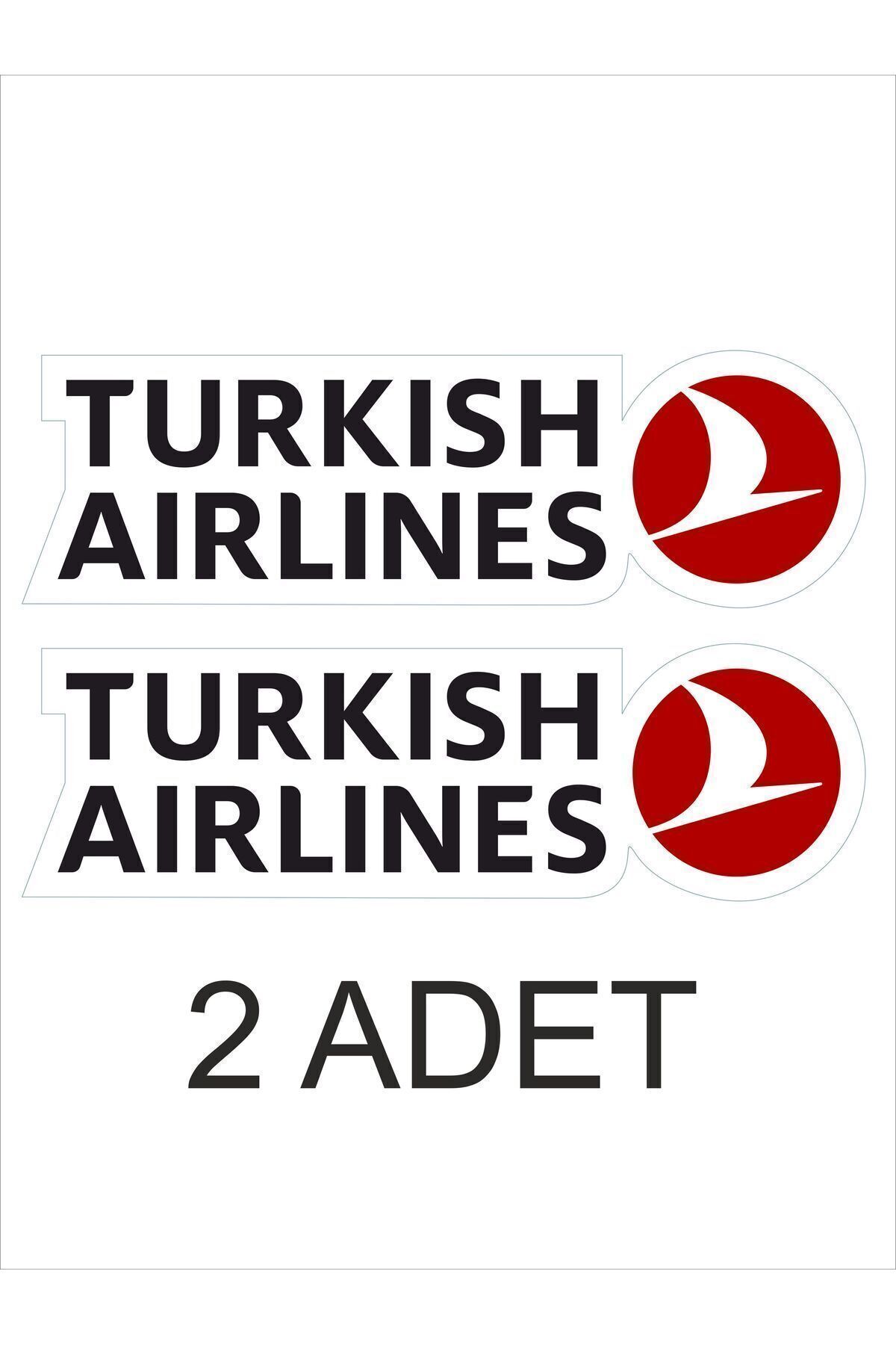 İŞCAN MOTOR Thy Sticker Türk Hava Yolları Sticker Oto Cam Stickeri 4.5x15cm