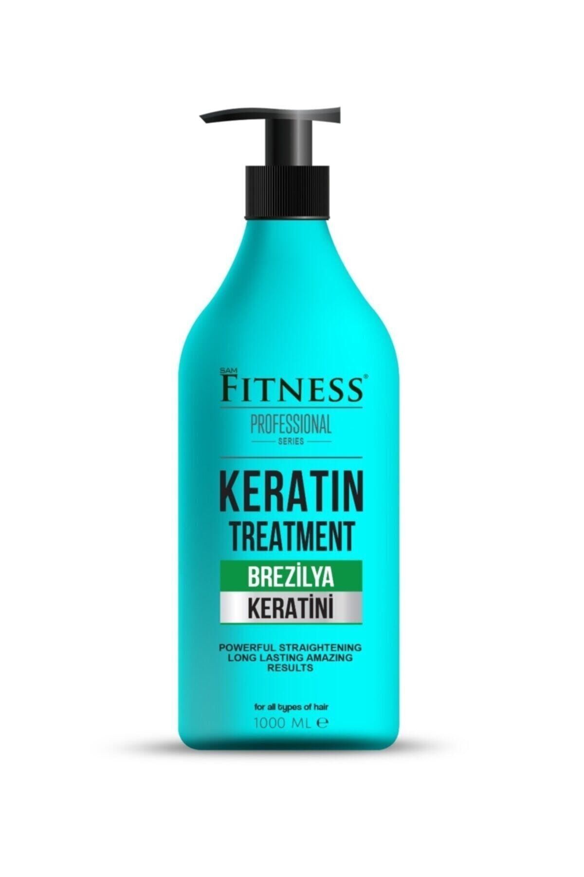 Saç Düzleştirici Keratin Bakımı Ve Tuzsuz Şampuan Seti 1000 Ml — Fitness — تصویر 3 از 3