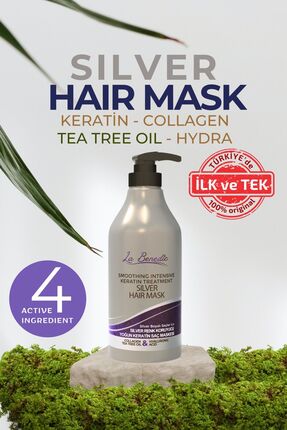 La Benedic Yumuşatıcı Yoğun Silver Keratin Collagen Saç Bakım Maskesi (silver...