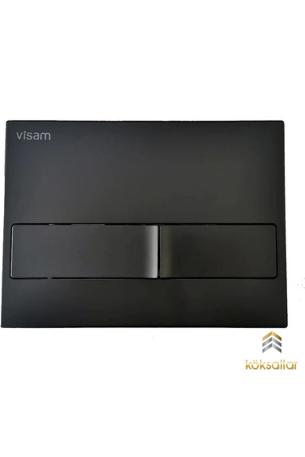 Visam Karina Mat Siyah Gömme Rezervuar Kumanda Paneli 226-017