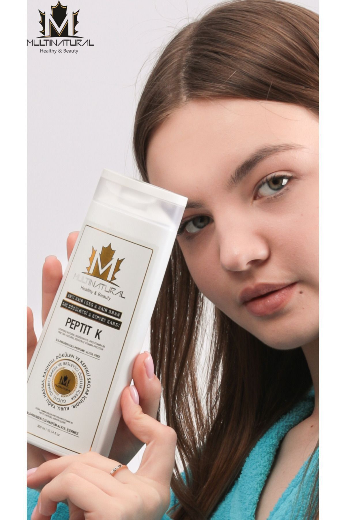 multinatural-Organic 4 Pieces Eczema -x Series Dandruff and Itching Flaking Shampoo 6