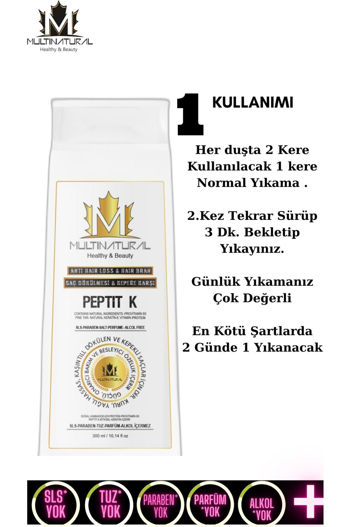multinatural-Organic 4 Pieces Eczema -x Series Dandruff and Itching Flaking Shampoo 2