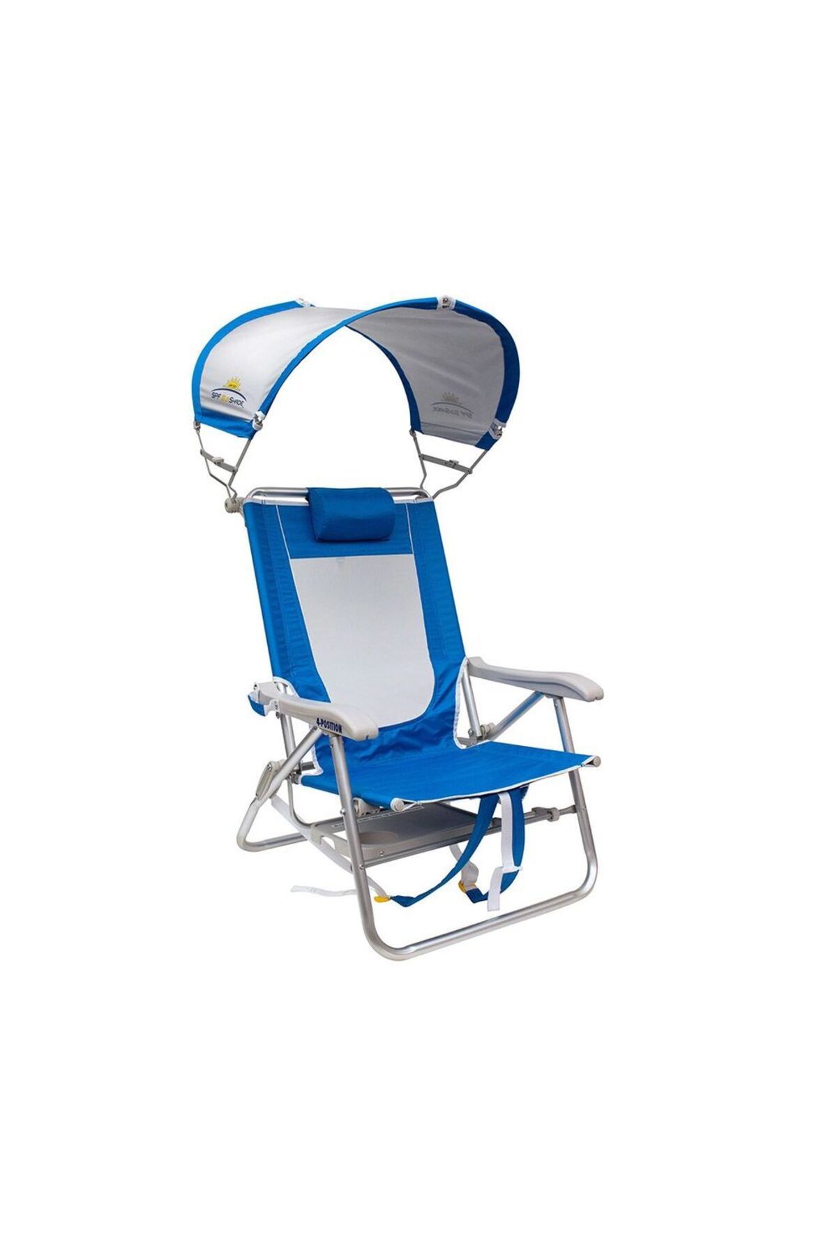 GCI Outdoor Blue Gc Sunshade 4 Stage Sunshade Chair Trendyol