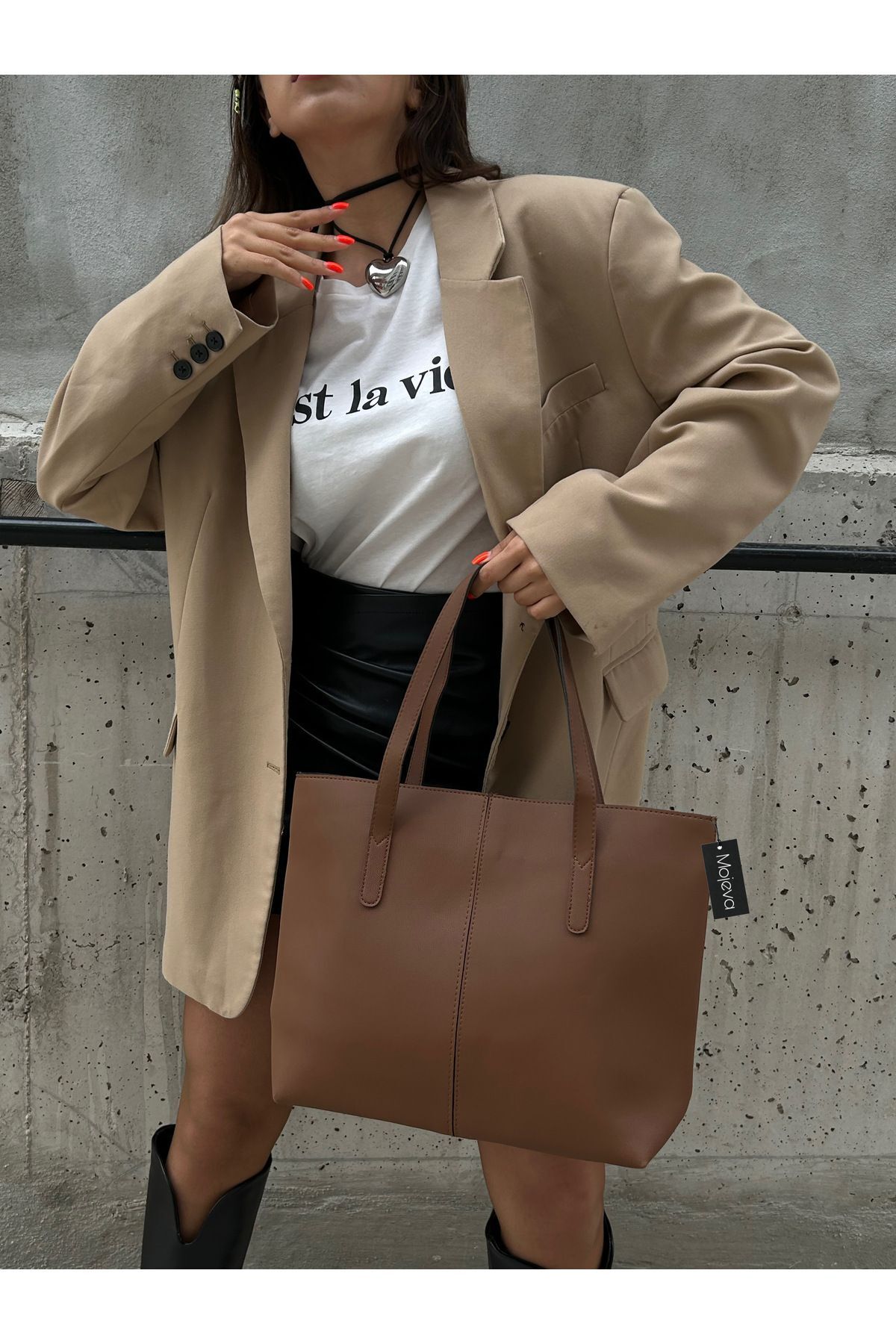 le sac à dos dune grande femme avec des bretelles de mila