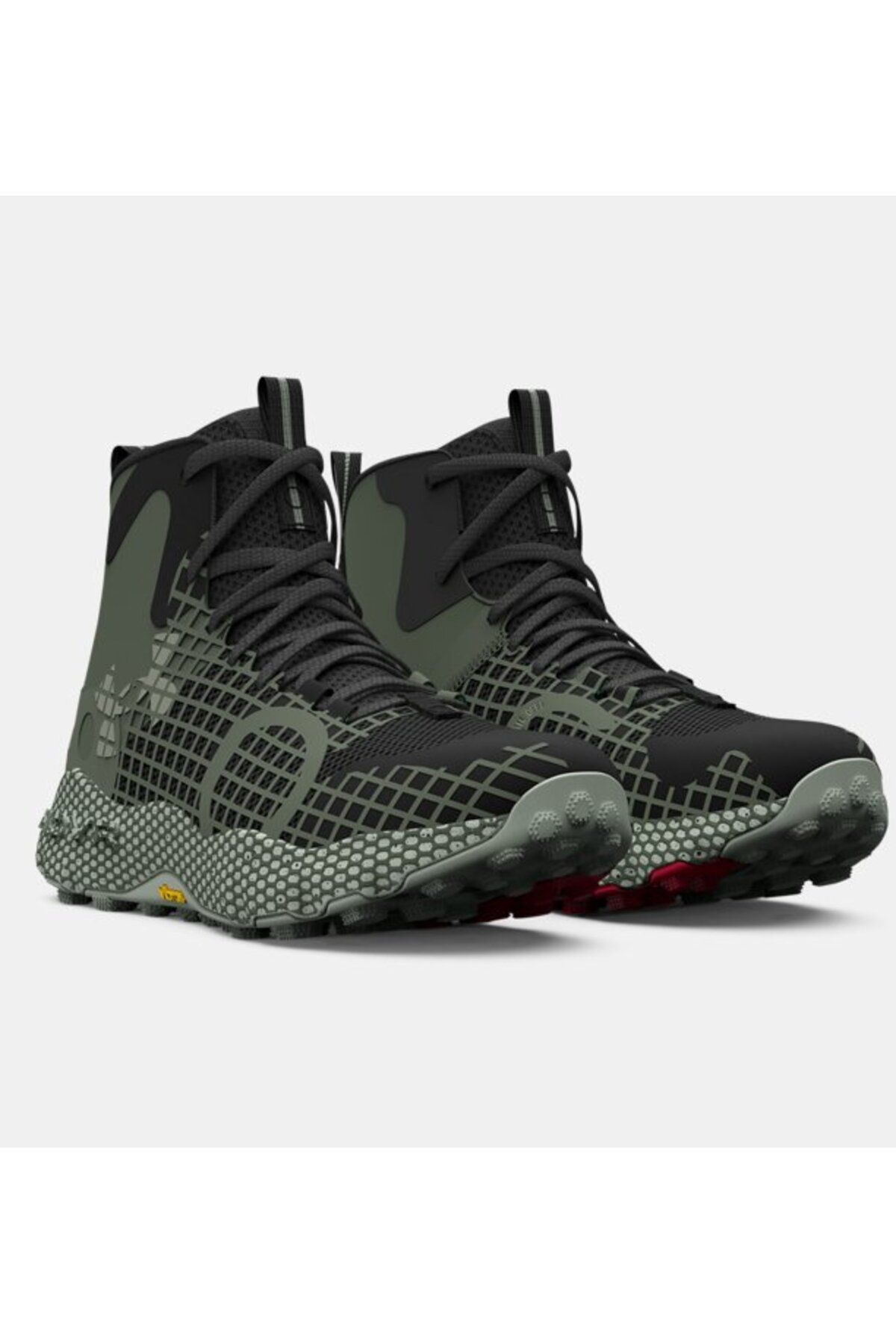 کفش های فضای باز خاکستری مردانه دنباله ضد آب Ridge UA Hovr ™ Trek 3026736 001 Under Armour