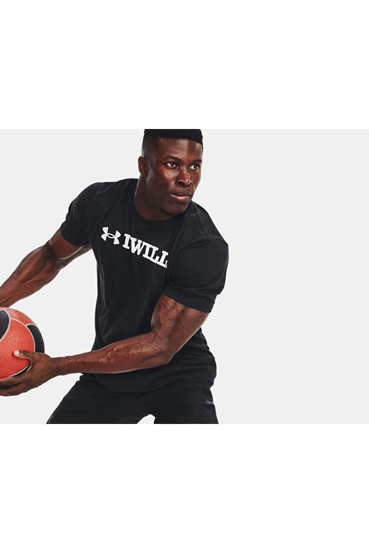 تی شرت ورزشی مشکی مردانه UA I WLL SS 001 سیاه Under Armour