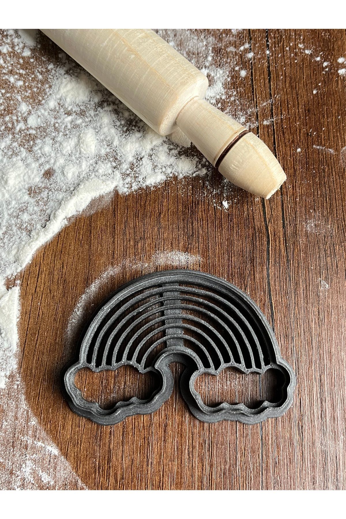 Dummy13-Rainbow and Clouds Rainbow Cookie Mold Cookie Shaper Cookie Cutter 3