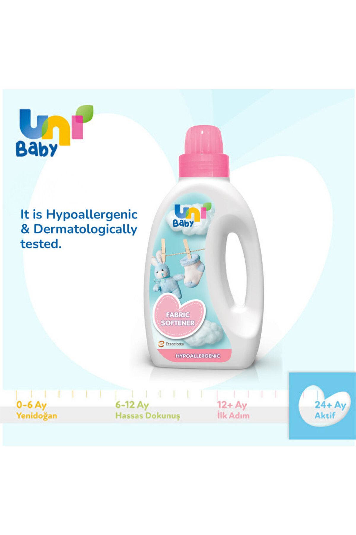 Uni Baby-Fabric Softener 1500ml - Pack of 2 3