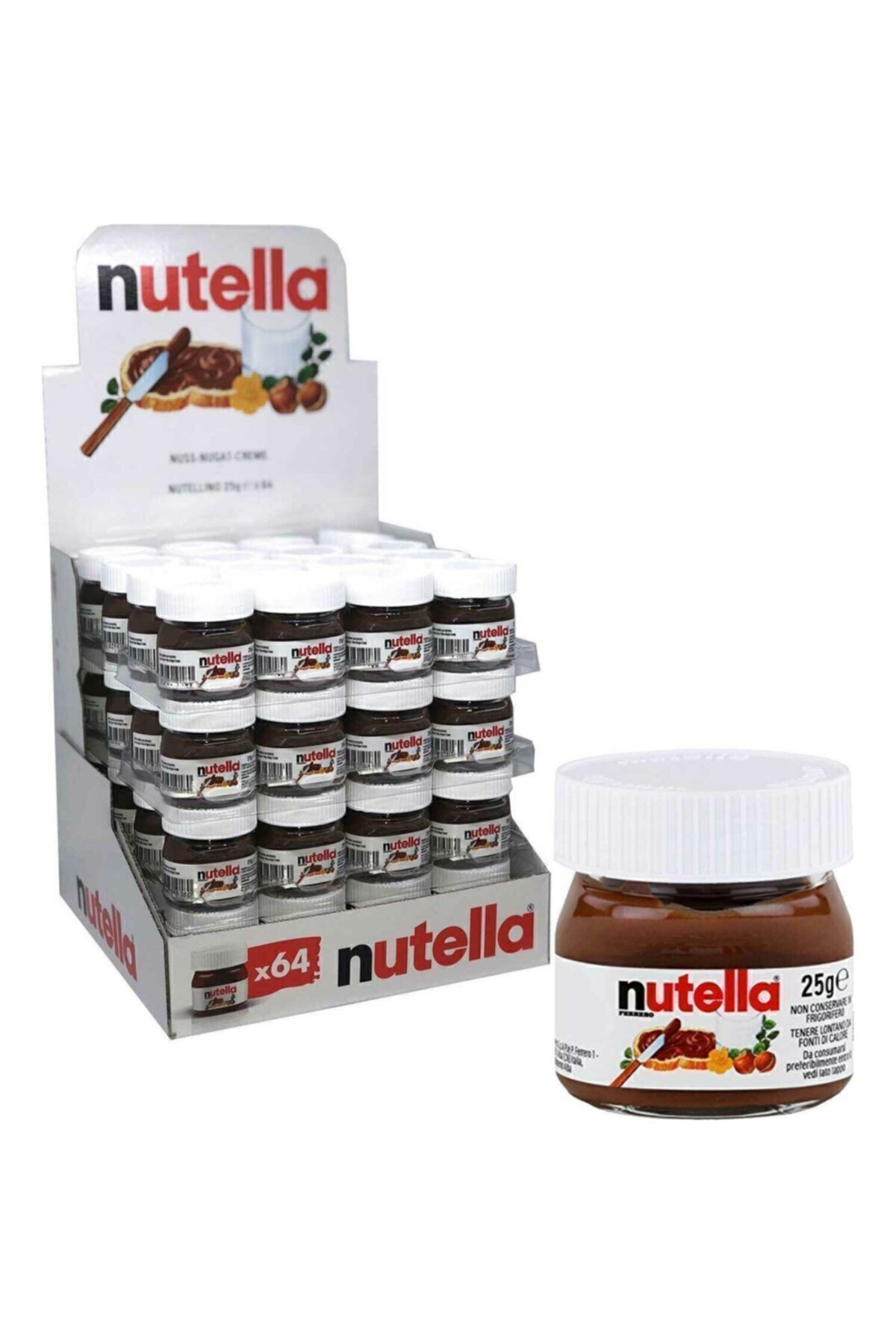 Ferrero Mini Fındık Kreması 25 Gr 3’lü sürülebilir Çikolata 3x25 Gr Avantaj Paket