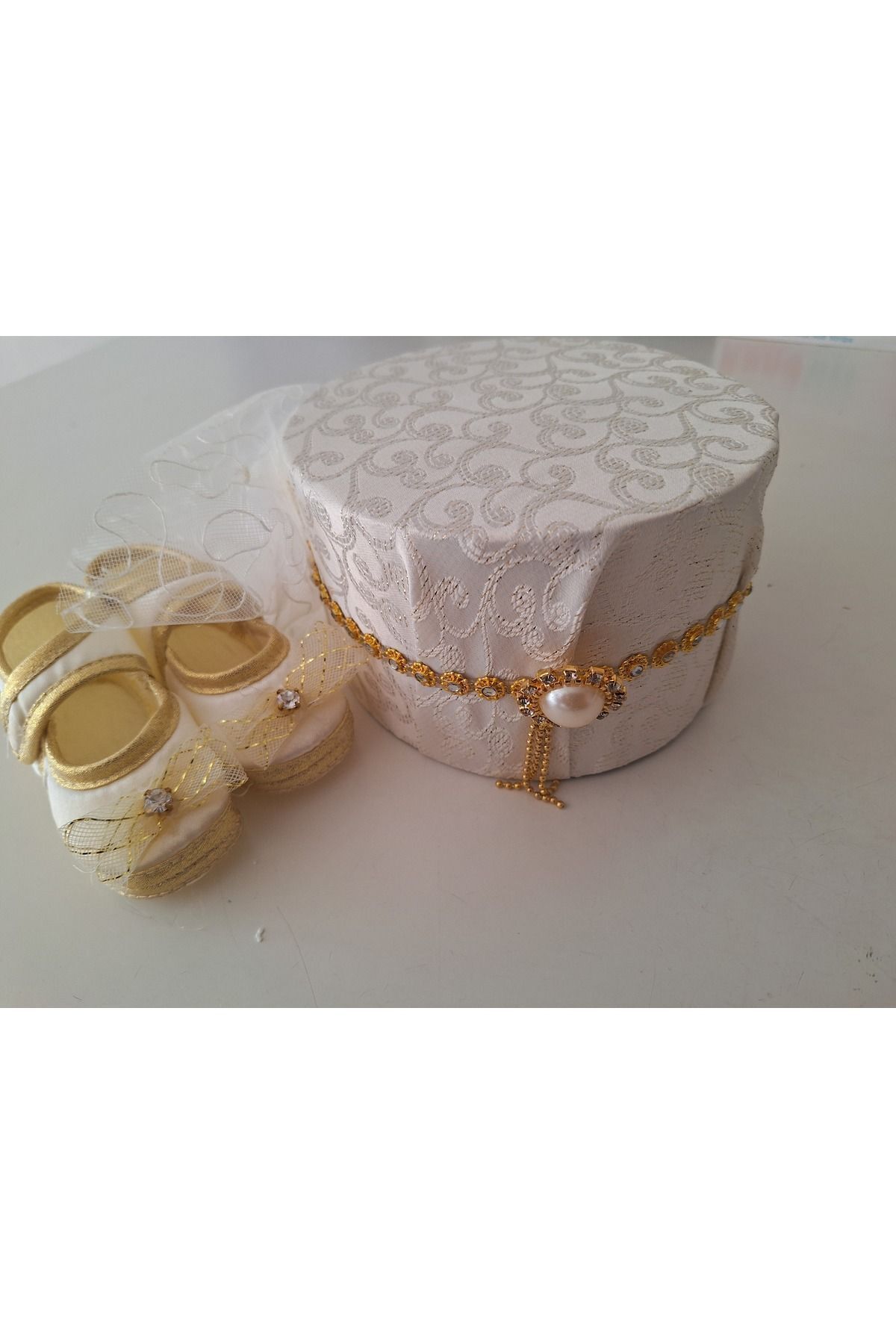 biyan collection Kız Bebek Mevlütlük Kına Takımı Kınalık Hürrem Set Bebek Hediyelik fotoğrafı 3 (önizleme)