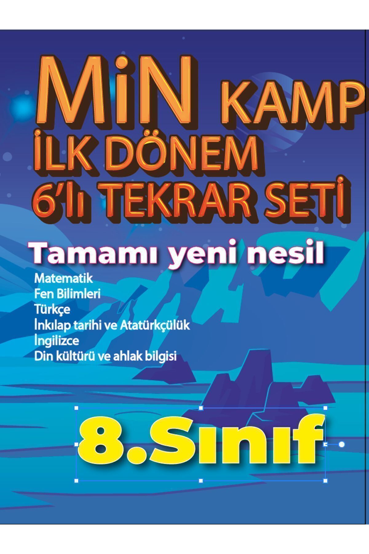 Lgs Birinci Dönem Yeni Nesil Tüm Dersler Soru Bankaları- 6 Lı Set