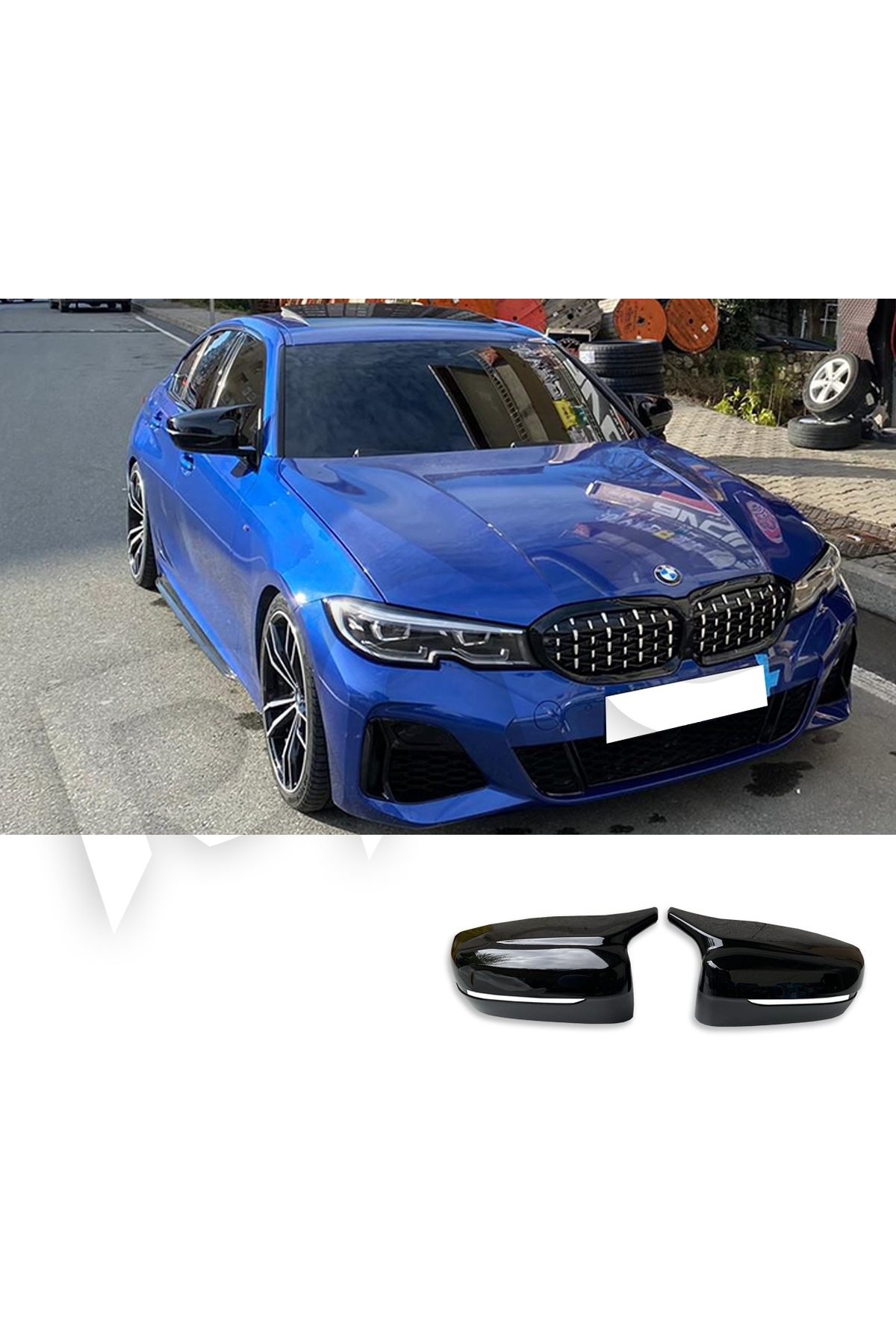 ede 2019+ BMW G20 BATMAN YARASA AYNA KAPAĞI ( SAĞ VE SOL BİRLİKTE ...