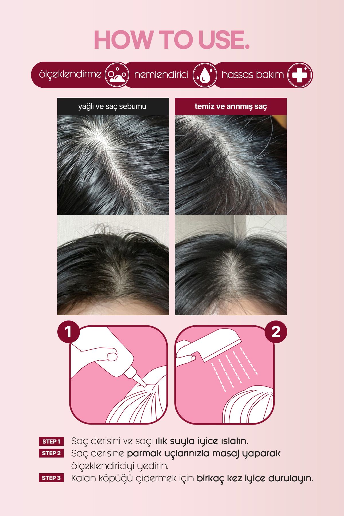 ESTHETIC HOUSE-Cp-1 - 200 Ml Pink Salt Peeling Scalp Scaler Containing Pink Himalayan Salt 5