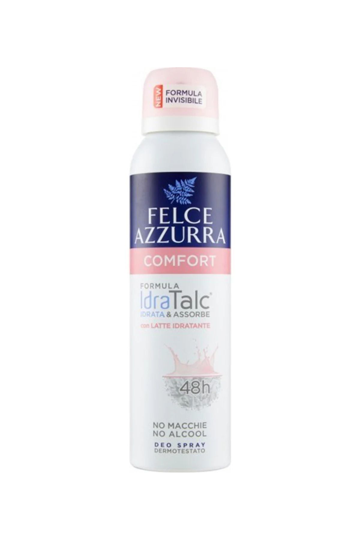 Comfort Idra Talc - Deo Spray - بدون الکل - 150 میلی لیتر Felce Azzura