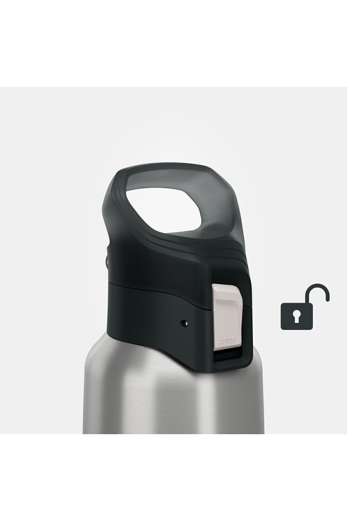 Decathlon قمقمه استیل ضد زنگ - 0.5 لیتر آبی Mh500