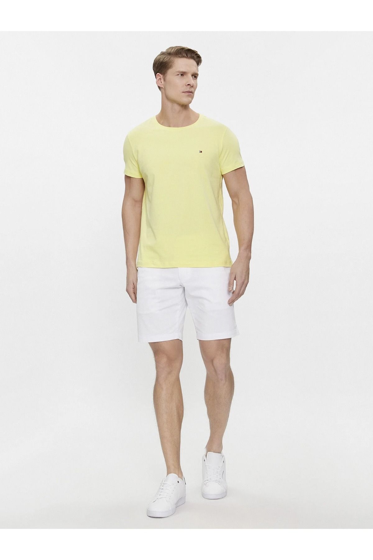 Tommy Hilfiger تی شرت مردانه استرچ بیسیک