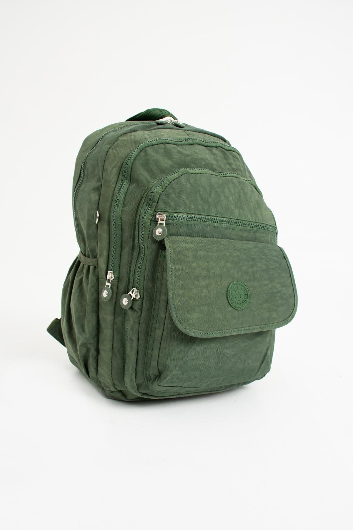 کوله پشتی زنانه خاکی DUOMİNO | fc571seyahat اورجینال - تصویر 3