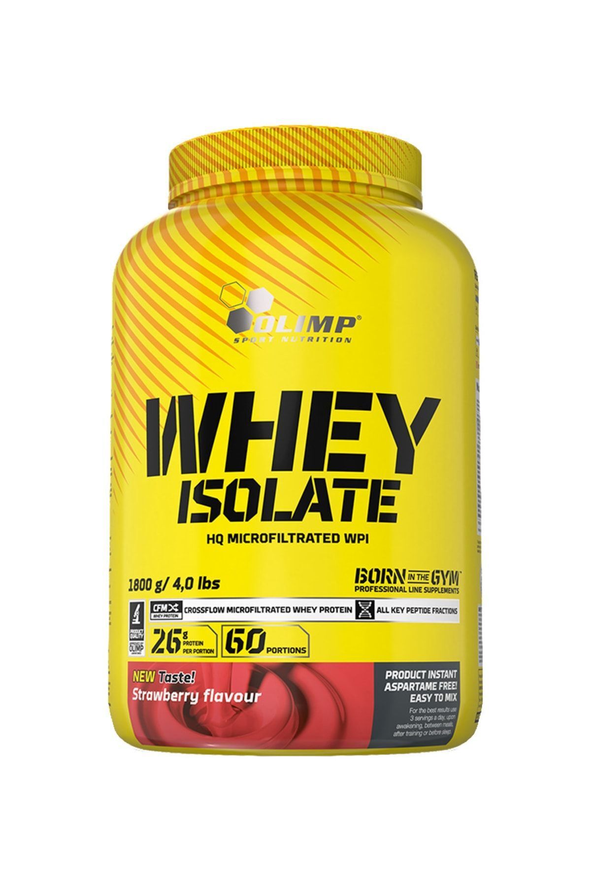 Olimp Pure Whey Isolate Proteın Çilek 1800g
