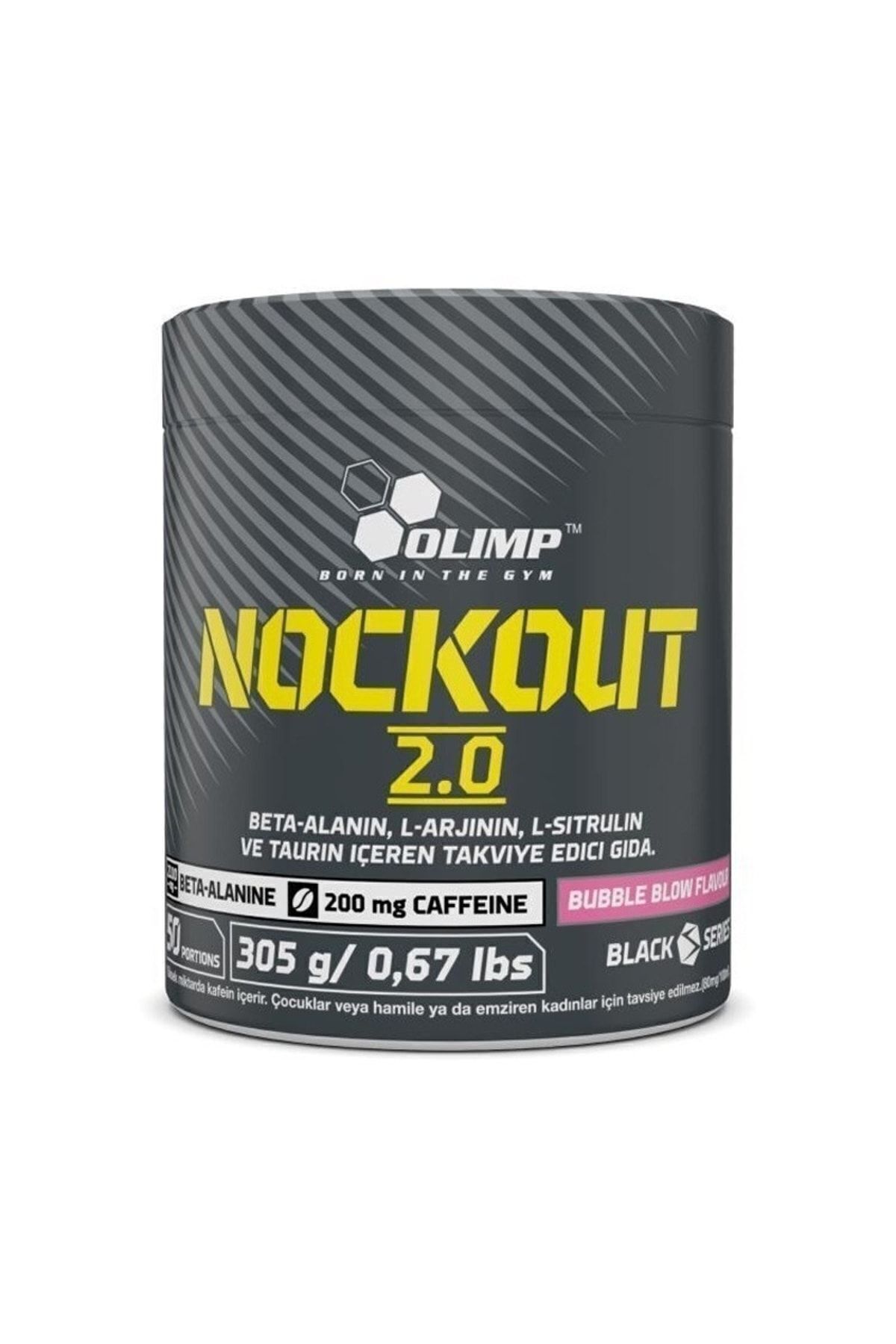 Olimp Nockout 2.0 305 gr Sakız Aromalı 50 Servis