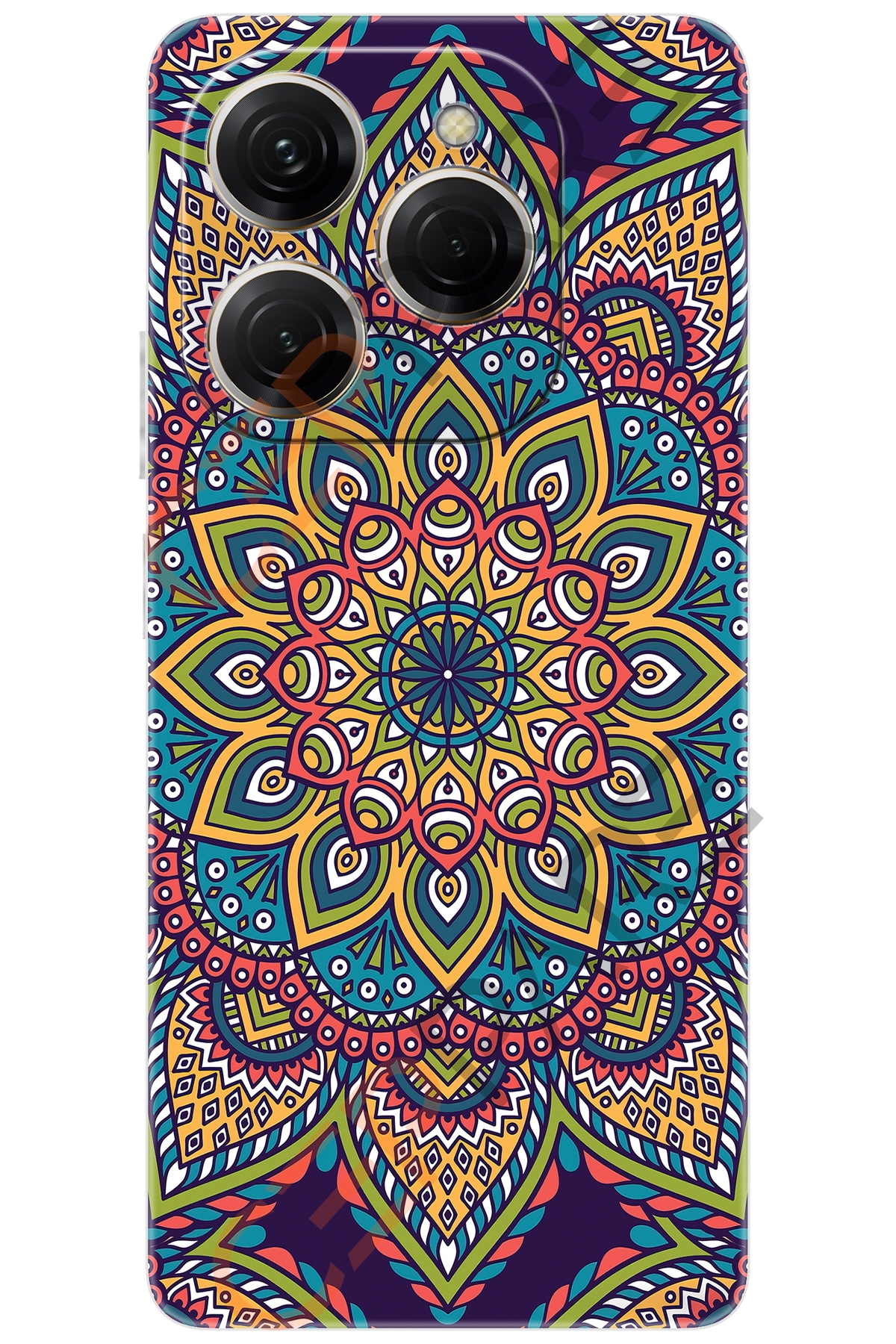 Spark 20 PRO (KJ6) Compatible Sheath Pattern Printed Silicone Mandala Vector Design NGO:502 CP-5xUslGI