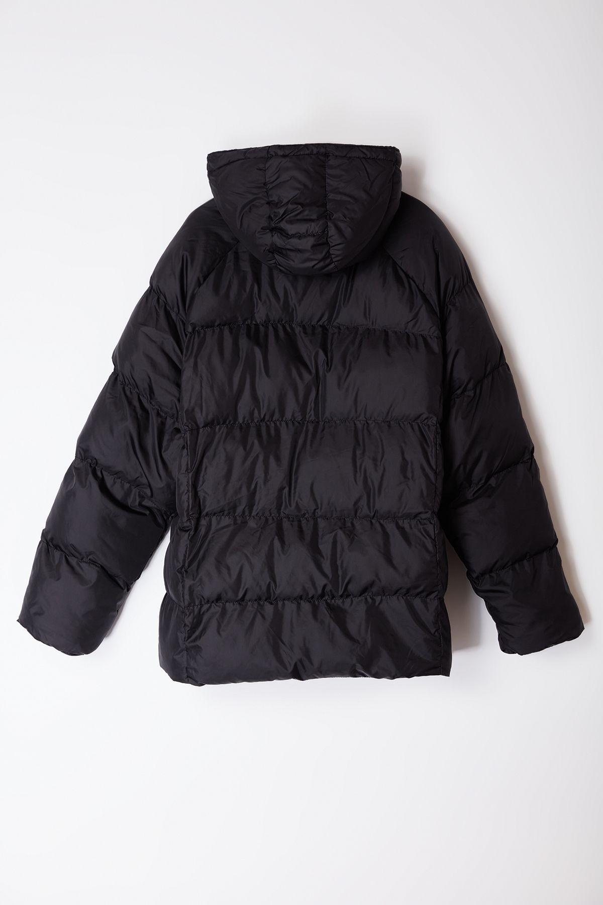 Trendyol Collection-Fekete Oversize szélálló téli pufferkabát - TMNAW25AW00000 7