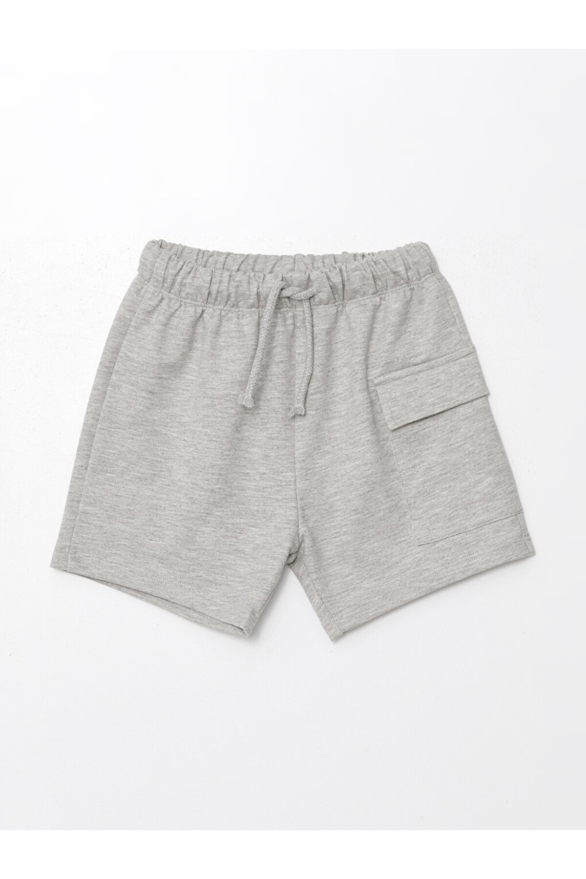 LC Waikiki-Set de bază de 2 pantaloni scurți cu talie elastică pentru bebeluș 2