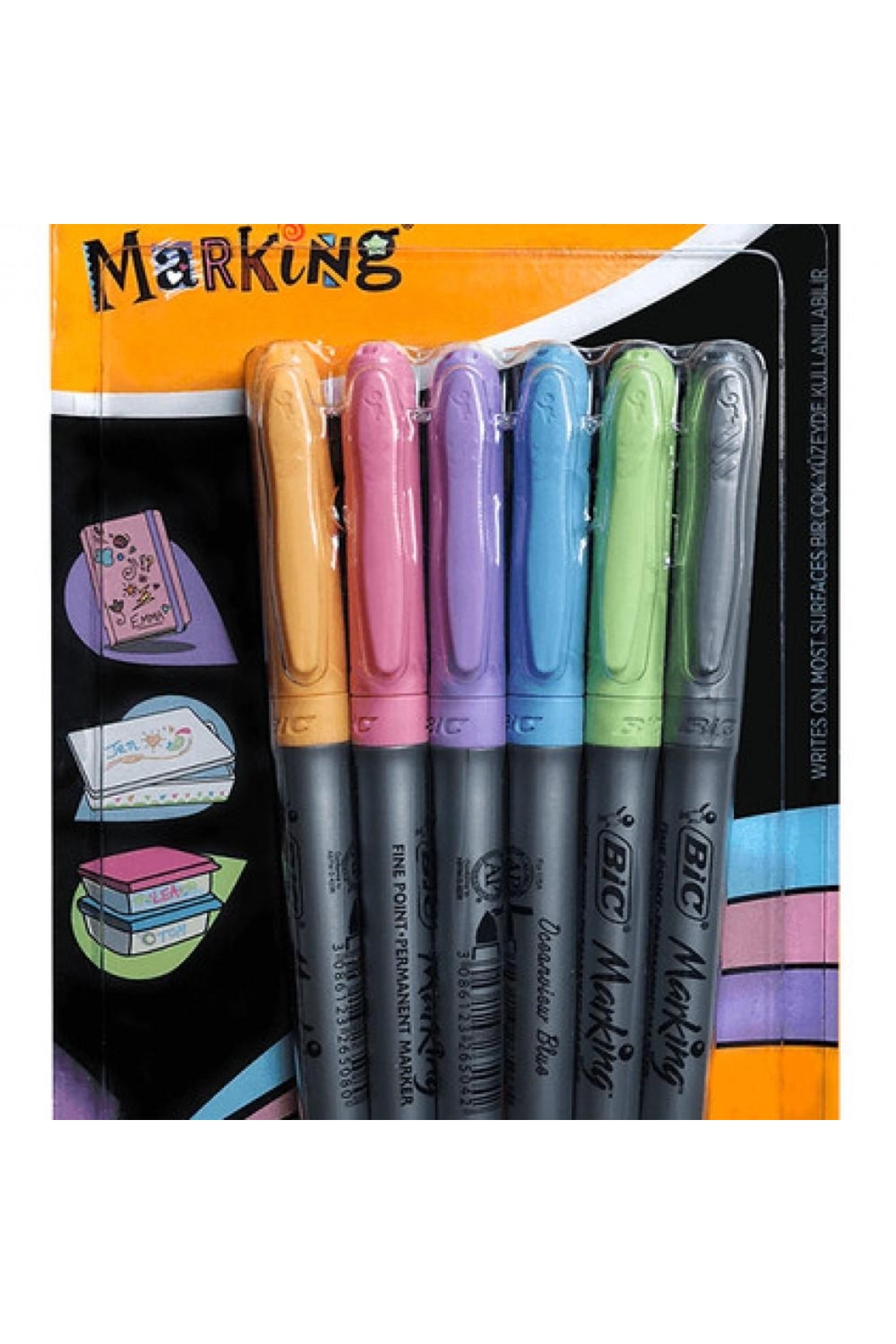 Bic Marking Color Permanent Pastel 6 Lı Blister Fiyatı, Yorumları ...