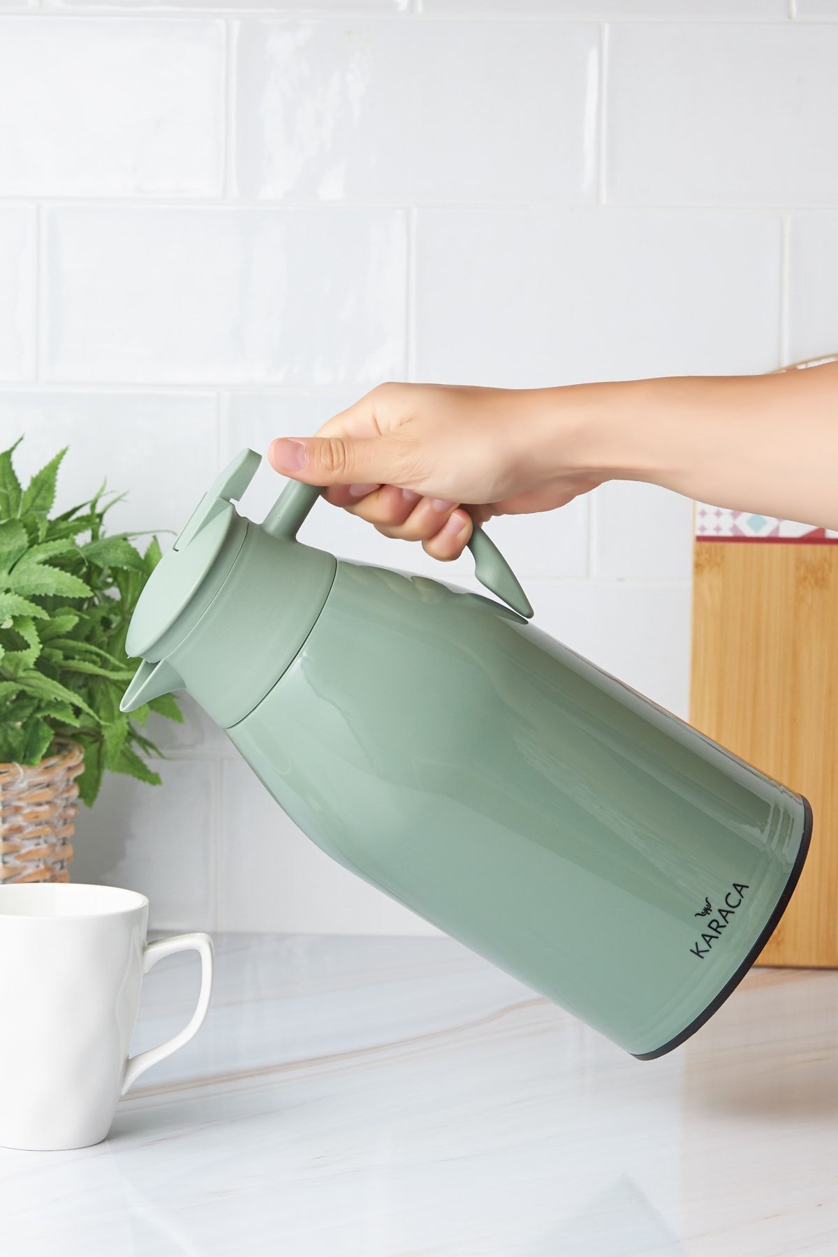 فلاسک  سبز کاراجاKaraca | 153.03.06.7308 اورجینال - تصویر 2