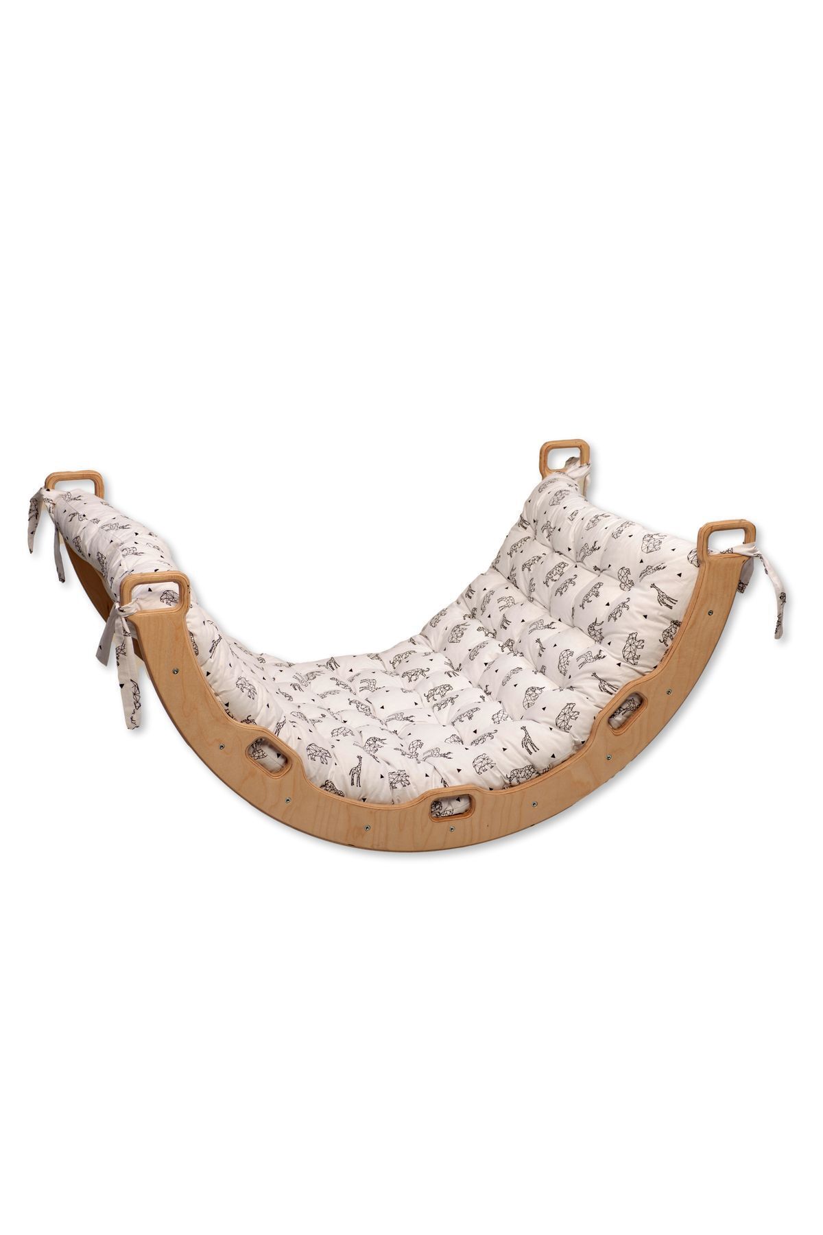 بالش کمری مونتهسوری – آویز پیکِلر و طرح اوریگامی