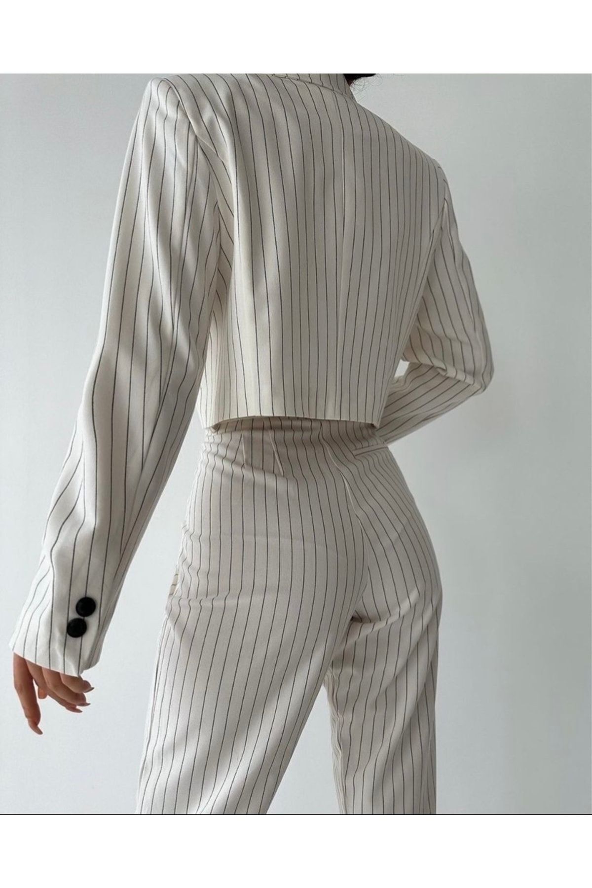 Leos Moda-New Yorker Striped Crop Set 4