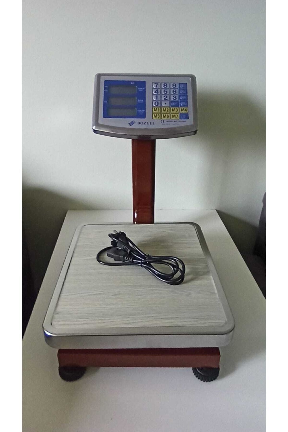 100 Kg Terazi-2 Gr Hassasiyet-fiyat Hesaplamalı Tartı-uzun Şarj Süresi-2 Yıl Garantili