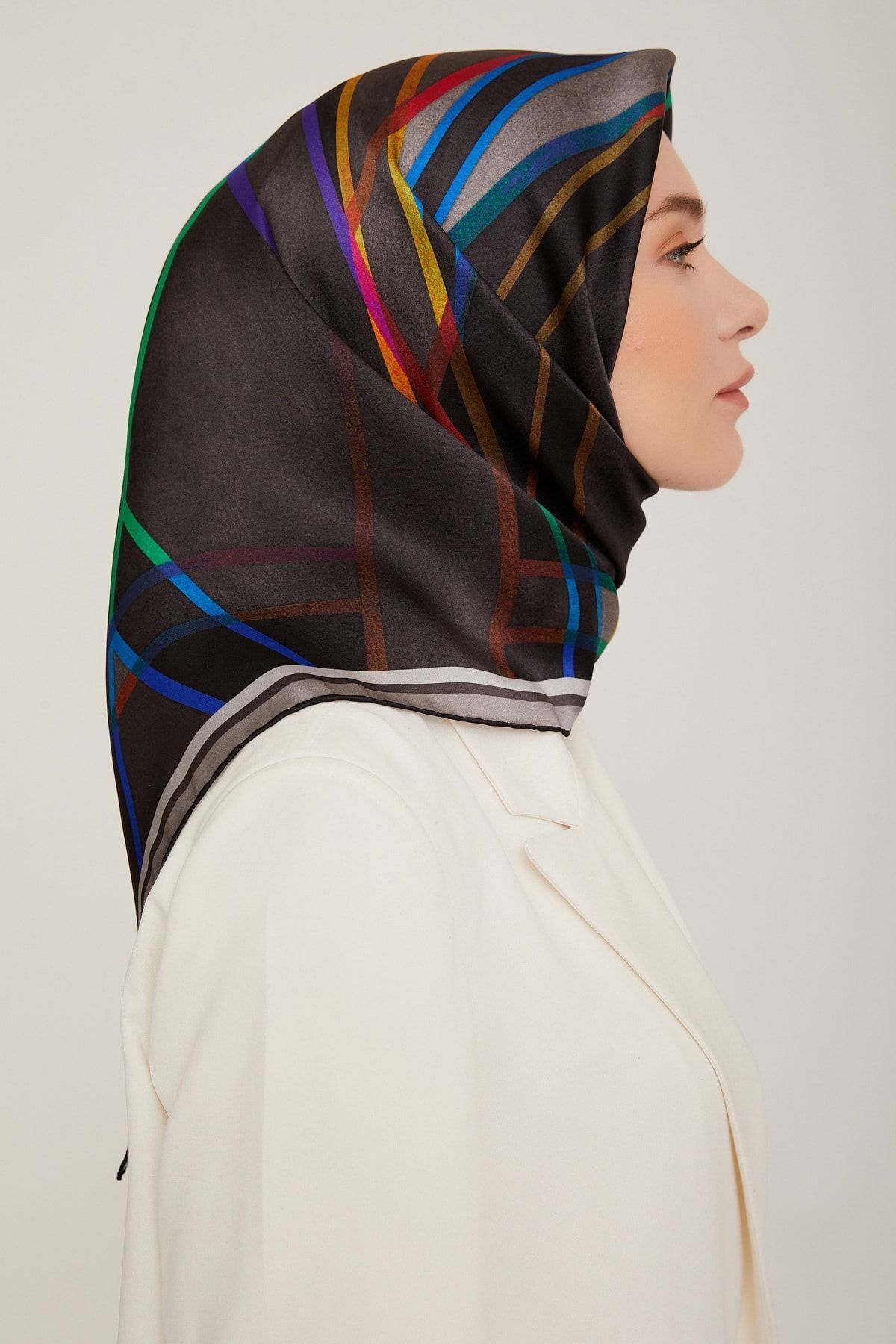 روسری زنانه آرمینه | E22KA8843D03 Armine - Image 4