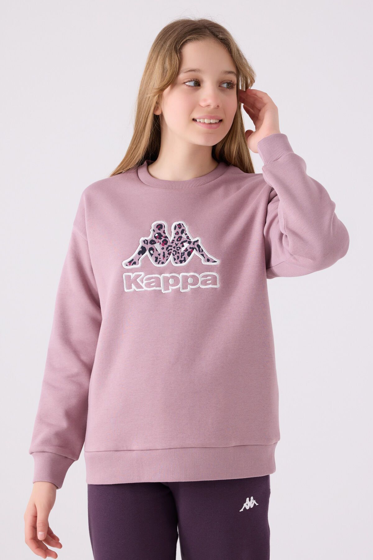 سویشرت بنفش دخترانه Kappa