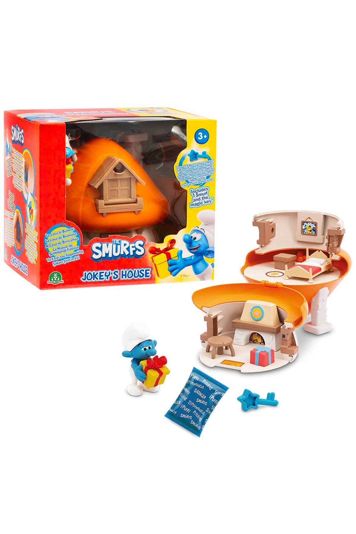 GIOCHI PREZIOSI Şirinler Evi Oyun Seti PUF20000 - Şakacı Şirin Ve Evi